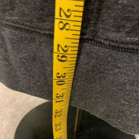 Banana Republic Gray Sweatshirt Dress Zipper Side Size MP - Picture 3 of 5